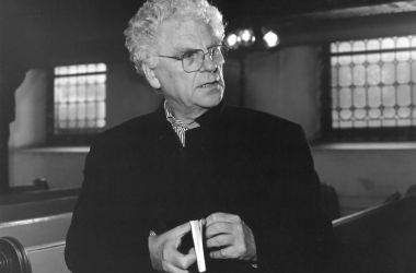 Porträt von Tankred Dorst. Repro: Stadtarchiv Sonneberg