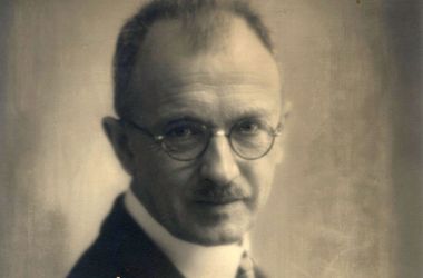 Porträt Karl Staudinger. Repro: Stadtarchiv Sonneberg