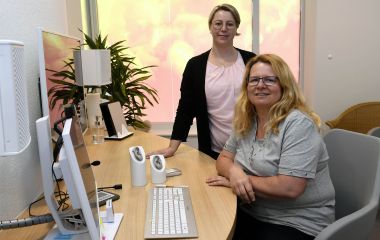 Hörgeräte Möckel ist der Fachbetrieb für Audiologie und Hörakustik in der Bahnhofstraße. (Foto: Carl-Heinz Zitzmann)
