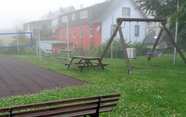 Ein Spielplatz in Spechtsbrunn.