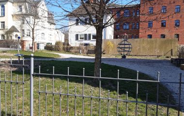 Ein Spielplatz in Sonneberg.