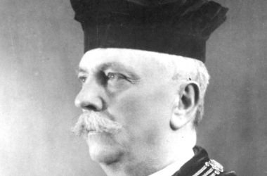 Porträt Reinhold von Walther. Repro: Stadtarchiv Sonneberg