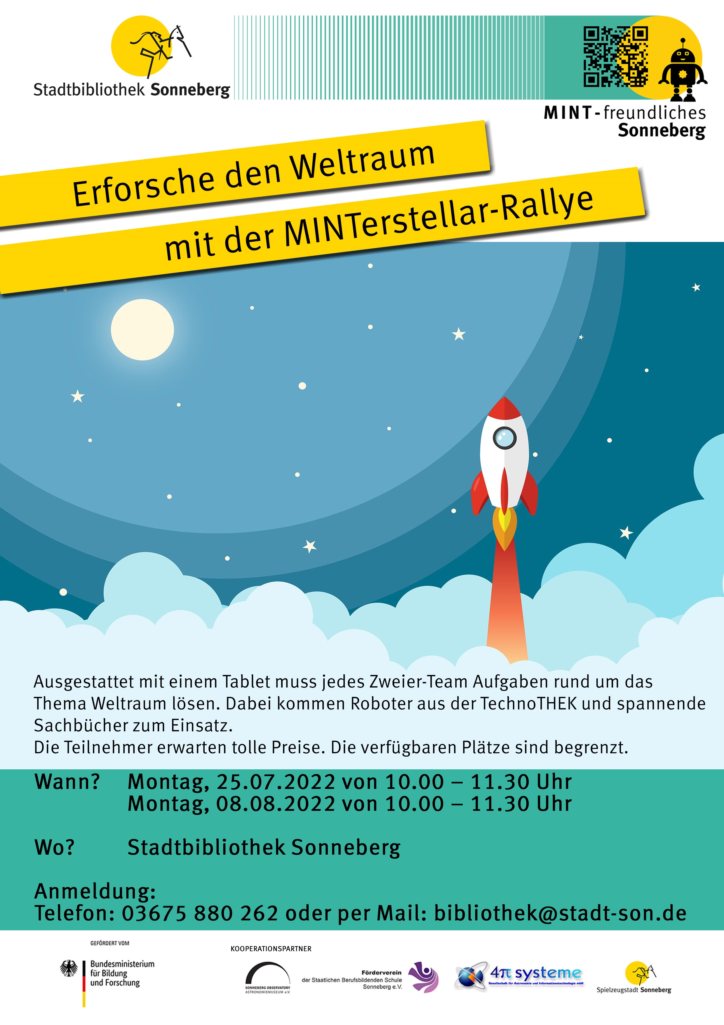 MINTerstellar Rallye, Grafik: C. Heim